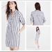 Madewell Dresses | Madewell Striped Lace-Up Dress S | Color: Blue/White | Size: S