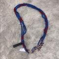 J. Crew Jewelry | J. Crew Beaded Necklace | Color: Blue/Purple | Size: Os