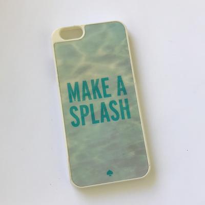 Kate Spade Accessories | Kate Spade Make A Splash Phone Case Iphone 6 | Color: Blue/White | Size: Iphone 6