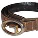 Gucci Accessories | Gucci Vintage Brown Leather Goldtone G Logo Buckle | Color: Brown/Gold | Size: 36"L X 0.75"W X 0"H