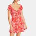 Free People Dresses | Free People A Thing Called Love Mini Dress | Color: Red/White | Size: 6
