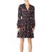 Kate Spade Dresses | Kate Spade New York Meadow Smock Waist Dress | Color: Black/Pink | Size: M