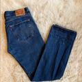 Levi's Jeans | Levi 501 Button Fly Jeans W35 L34 | Color: Blue | Size: 35