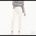 J. Crew Pants & Jumpsuits | Jcrew White Like New Martie Cropped Pant | Color: White | Size: 2