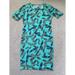 Lularoe Dresses | Lularoe Julia | Color: Blue/Green | Size: L