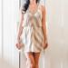 Free People Dresses | Free People We The Free Knit Tank Dress | Color: Cream/Gold | Size: Xs