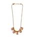 J. Crew Jewelry | J.Crew Rosy Beige Tone Bead Necklace | Color: Pink/Tan | Size: Os