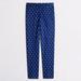 J. Crew Pants & Jumpsuits | J. Crew White Polka Dot Skimmer Blue Cropped Pants | Color: Blue | Size: 4