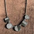 Kate Spade Jewelry | Cool & Modern Geometric Necklace! | Color: Silver | Size: Os