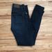 Madewell Jeans | Madewell 9” High Riser Skinny Skinny Dark Jeans | Color: Blue | Size: 24