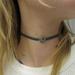 Urban Outfitters Jewelry | New Urban Outfitters Boho Grey And Black Choker | Color: Gray/Silver | Size: Os