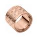 Michael Kors Jewelry | Michael Kors Rosegold Barrel Logo Monogram Ring Mk | Color: Gold | Size: Various