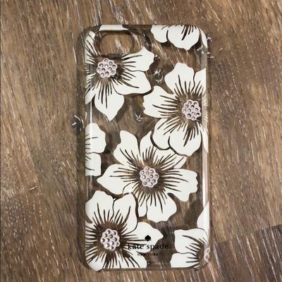Kate Spade Accessories | Kate Spade Iphone 8 Plus Case | Color: Silver/White | Size: Iphone 8 Plus