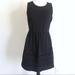 J. Crew Dresses | J. Crew Dark Navy Sleeveless Knit Sheath Dress | Color: Black/Blue | Size: 4