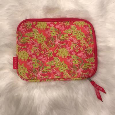 Lilly Pulitzer Accessories | Lilly Pulitzer Tablet Case | Color: Green/Pink | Size: Os