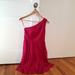 J. Crew Dresses | J.Crew Fuchsia Crepe Silk One Shoulder Dress | Color: Pink | Size: 2p