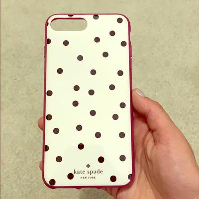 Kate Spade Accessories | Kate Spade Iphone 6/7 Plus Case! | Color: Black/White | Size: Iphone 6/7 Plus