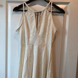 Free People Dresses | Free People Missed Connections White Lace Dress | Color: Cream/White | Size: Various