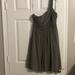 J. Crew Dresses | Jcrew Grey, One Shoulder Bridesmaid Dress | Color: Gray | Size: 8