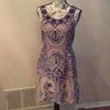 Free People Dresses | Free People Sun Dress Size 6 | Color: Orange/Purple | Size: 6