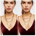 Free People Jewelry | Free People Maritzah Medallion Necklace | Color: Gold | Size: Os