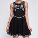 Free People Dresses | Free People Black Birds Of A Feather Dress | Color: Black/White | Size: 4