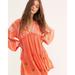 Free People Dresses | Free People Wild Horses Embroidered Mini Dress | Color: Orange | Size: S