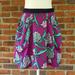 Lilly Pulitzer Skirts | Lilly Pulitzer Floral Purple Skirt | Color: Pink/Purple | Size: 8
