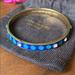 Kate Spade Jewelry | Kate Spade Blue Gold Enamel Bangle | Color: Blue/Gold | Size: Os