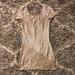 Free People Dresses | Free People Champagne Gold Mini Dress | Color: Gold | Size: S