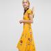 Free People Dresses | Free People | Lost In You Midi Dress - Sz. Xs | Color: Yellow | Size: Xs