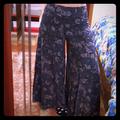 Free People Pants & Jumpsuits | Free People Wide-Leg Pants Size 8 | Color: Blue | Size: 8