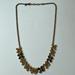 J. Crew Jewelry | J.Crew Necklace With Crystals Tan Beads | Color: Gold/Tan | Size: Os