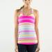 Lululemon Athletica Tops | Lululemon Athletic Racerback Striped Tank Top | Color: Tan | Size: No Size