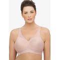 Plus Size Women's MAGICLIFT® SEAMLESS SPORT BRA 1006 by Glamorise in Cafe (Size 34 H)