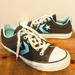 Converse Shoes | Converse All Star Low Tops | Color: Blue/Brown | Size: 7