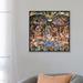 East Urban Home 'Sistine Chapel: The Last Judgement (Detail Of Upper Half)' by Michelangelo - Picture Frame Print Canvas in Brown/Green/Red | Wayfair