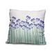 Wildon Home® Navasart Outdoor Square Pillow Cover & Insert Polyester/Polyfill/Cotton in Indigo | 20 H x 20 W x 7 D in | Wayfair