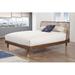 AllModern Twedt Solid Wood Platform Bed Wood in Brown/Red | 43.5 H x 64.5 W x 84.5 D in | Wayfair 4442810D52D04F7EB5109B950B8B9E94