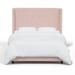 Joss & Main Tilly Upholstered Bed Polyester in Pink | 55 H x 65 W x 85 D in | Wayfair B946FA1635B04BE9B8C279EA194DF36A