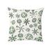 Highland Dunes Alecto Outdoor Square Pillow Cover & Insert Polyester/Polyfill blend in Green | 26 H x 26 W x 7 D in | Wayfair