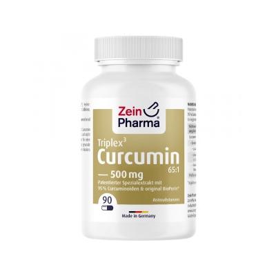 Zein Pharma - CURCUMIN-TRIPLEX3 500 mg/Kap.95% Curcumin+BioPerin Mineralstoffe