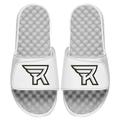 Men's ISlide White Rochester Knighthawks Primary Logo Slide Sandals