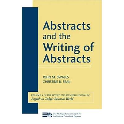 Abstracts And The Writing Of Abstracts: Volume 1
