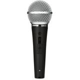 Shure SM48S-LC Cardioid Dynamic Handheld Vocal Microphone with Switch