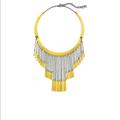 Jessica Simpson Jewelry | 5”Goldtone Fringecollar Necklace | Color: Gold | Size: Os