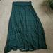 Lularoe Skirts | Lularoe Maxi Dress - Green Swirls | Color: Black/Green | Size: S