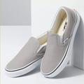 Vans Shoes | Classic Slip-On Shoe | Color: Gray/White | Size: Various