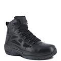 Reebok Work Rapid Response RB 6" WP Boot - Mens 8 Black Boot Medium