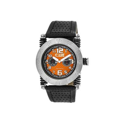 Equipe Tritium Coil Watches - Men's Silver/Orange One Size EQUET109